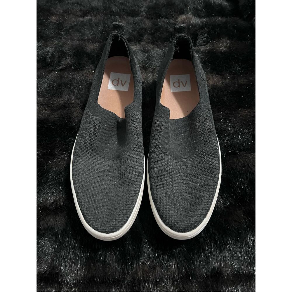 DV Women's Black/Shyanne Textile Slip-On Sneaker Size 8 - Picture 2 of 5